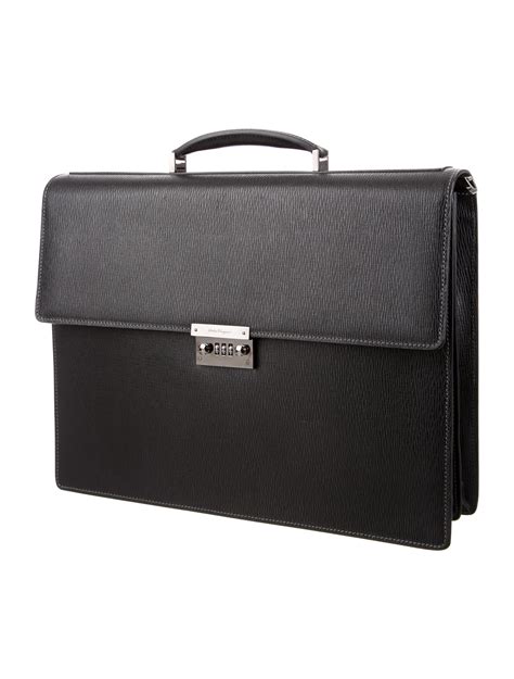 ferragamo briefcase replica|Ferragamo briefcase for men.